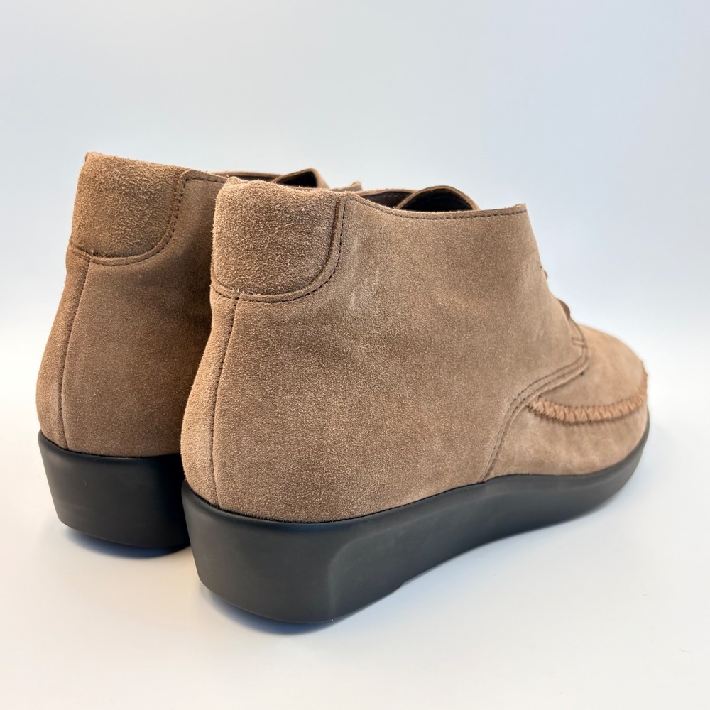 SAS Kich Lace Up Ankle Boots Womens 11M Tripad Comfort Suede Chukka Tan Almond - Picture 7 of 16